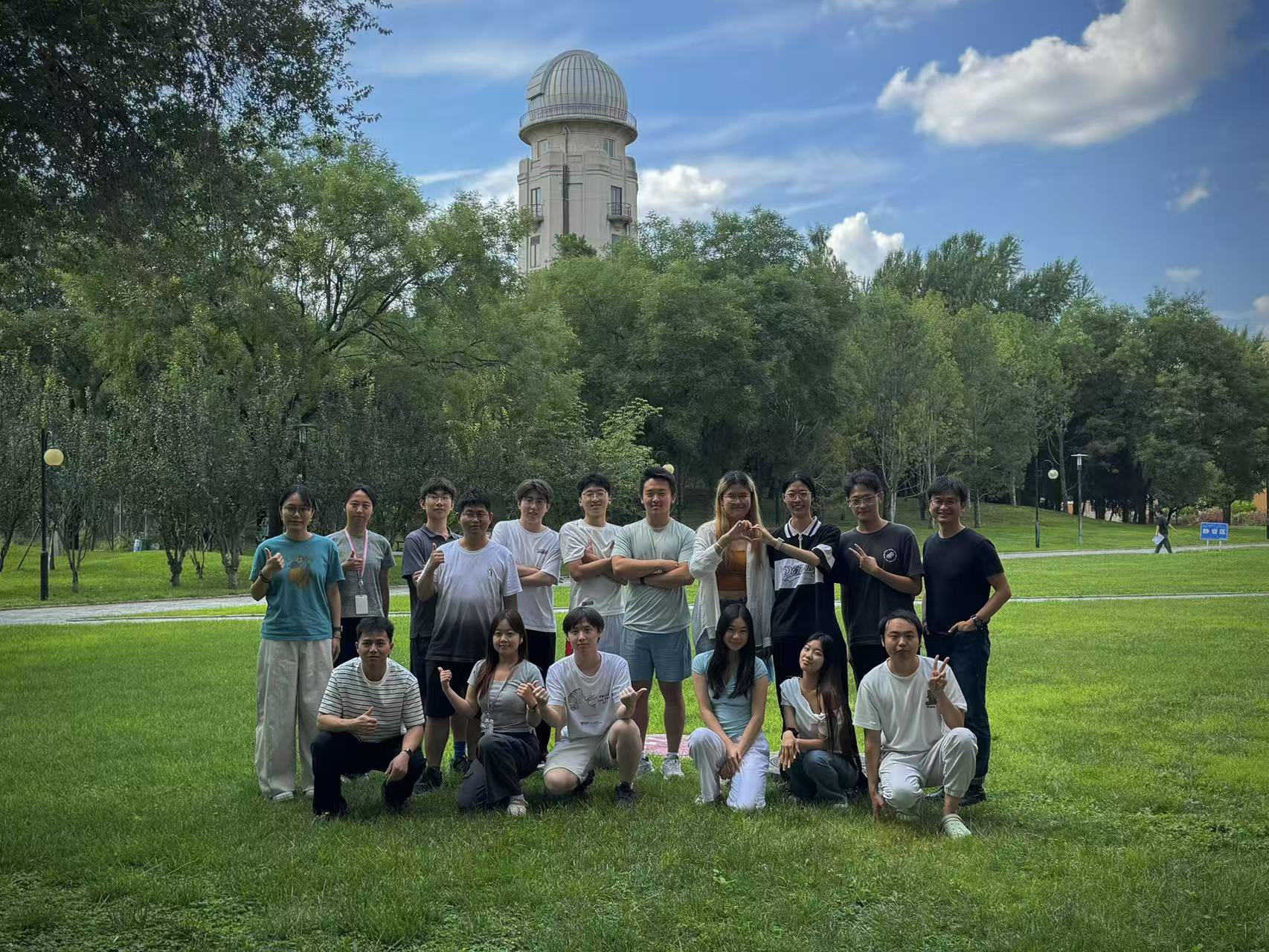 Lab-wide summer group photos